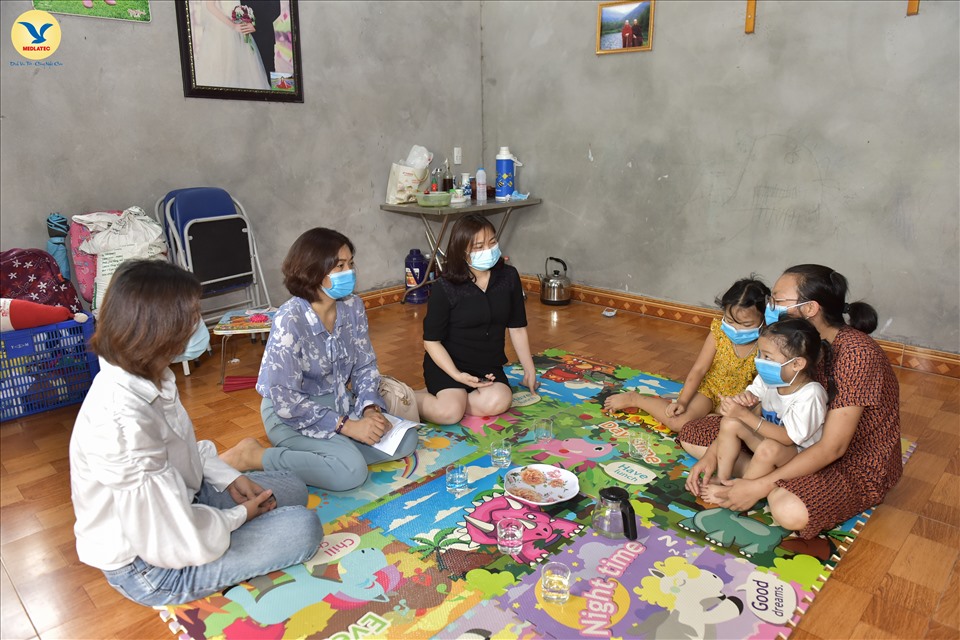 Sáng ngày 20/5, PV báo Lao Động cùng đại diện bệnh viện Medlatec đến thăm gia đình anh Hải tại Sóc Sơn.