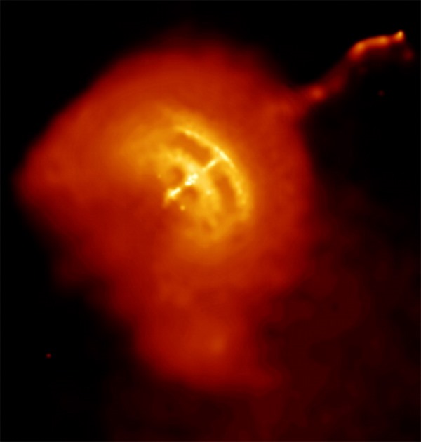 Sao xung Vela. Ảnh: NASA