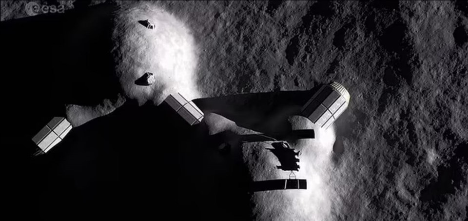 ESA sẵn sàng chia sẻ vệ tinh Mặt trăng cho các quốc gia có chương trình vũ trụ. Ảnh: ESA