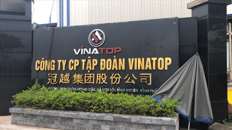 Trụ sở Công ty cổ phần Tập đoàn Vinatop. Ảnh: Bảo Hân