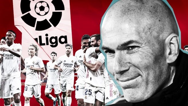 Zidane đã phải xoay sở với đội hình không bổ sung cầu thủ mới và rất nhiều ca chấn thương trong cả mùa giải. Ảnh: Okdiario