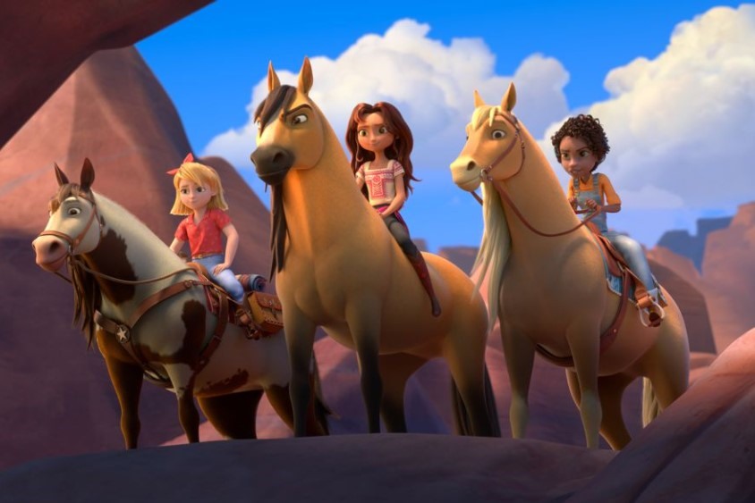 Phim hoạt hình “Spirit: Chú ngựa bất kham” nhận được sự mong chờ của các em nhỏ vào đầu tháng 6 tới đây. Ảnh: Xinhua