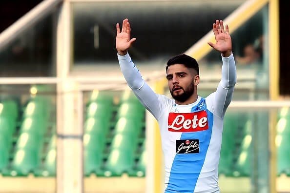 7. Lorenzo Insigne (Tiền đạo/Tiền đạo cánh - Napoli): 19 bàn thắng