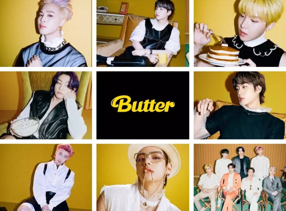 Nhóm nhạc BTS hiện đang gây chú ý với MV mới “Butter”. Ảnh: Xinhua