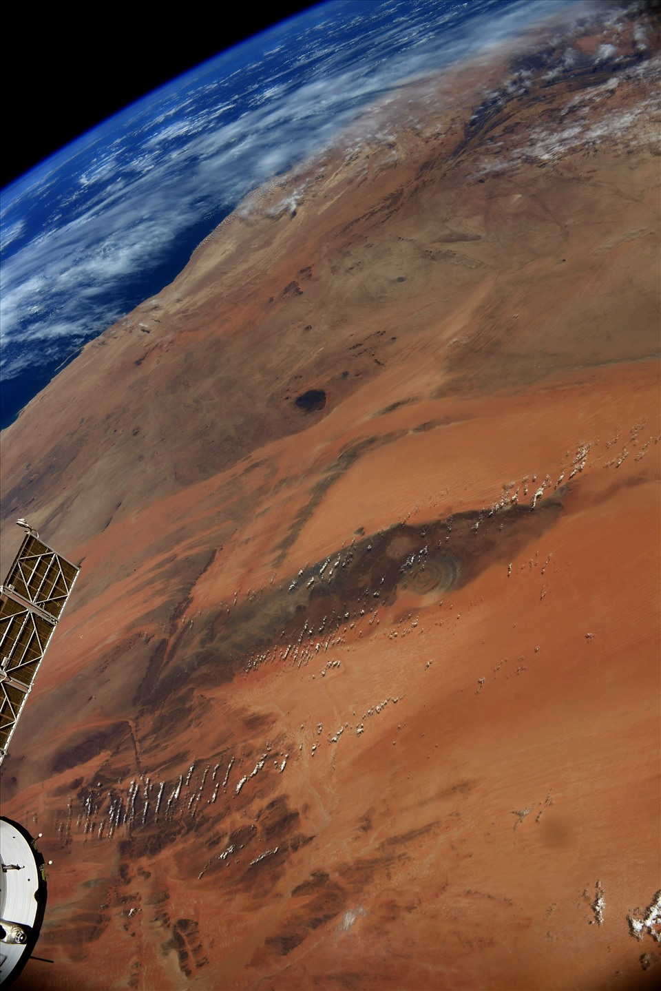 Sửng sốt ảnh Trái đất giống như sao Hỏa chụp từ ISS