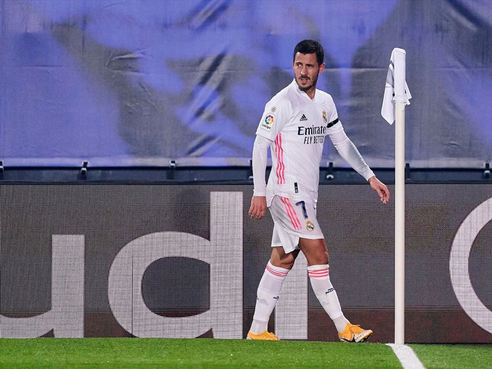 Không thay đổi thái độ và nỗ lực hơn, giấc mơ của Hazard với Real Madrid sẽ sớm kết thúc. Ảnh: AFP