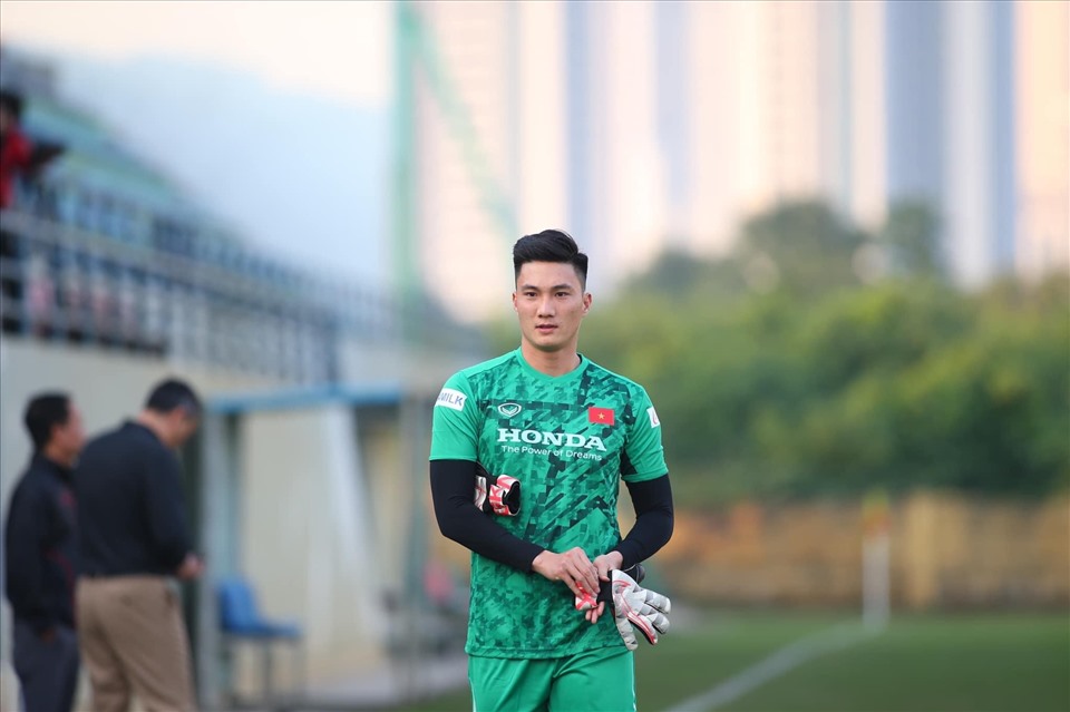Thủ môn Văn Hoàng được bổ sung cho đội tuyển Việt Nam dự vòng loại World Cup 2022. Ảnh: FBNV