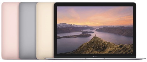 MacBook 12 inch 2017 sở hữu thiết kế gọn nhẹ, đa dạng về màu sắc