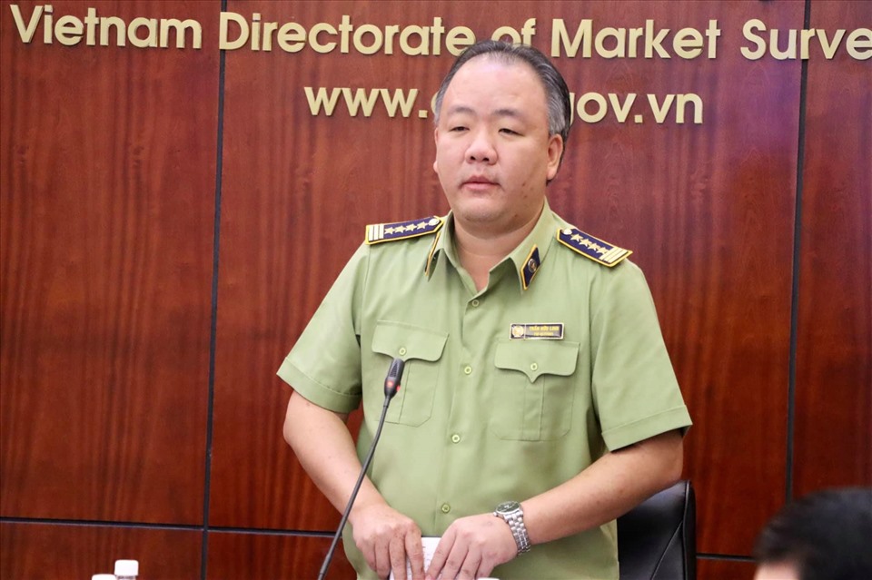Ông Trần Hữu Linh lưu ý các đơn vị bán hàng trên thương mại điện tử phải chú ý chất lượng. Ảnh: C.N