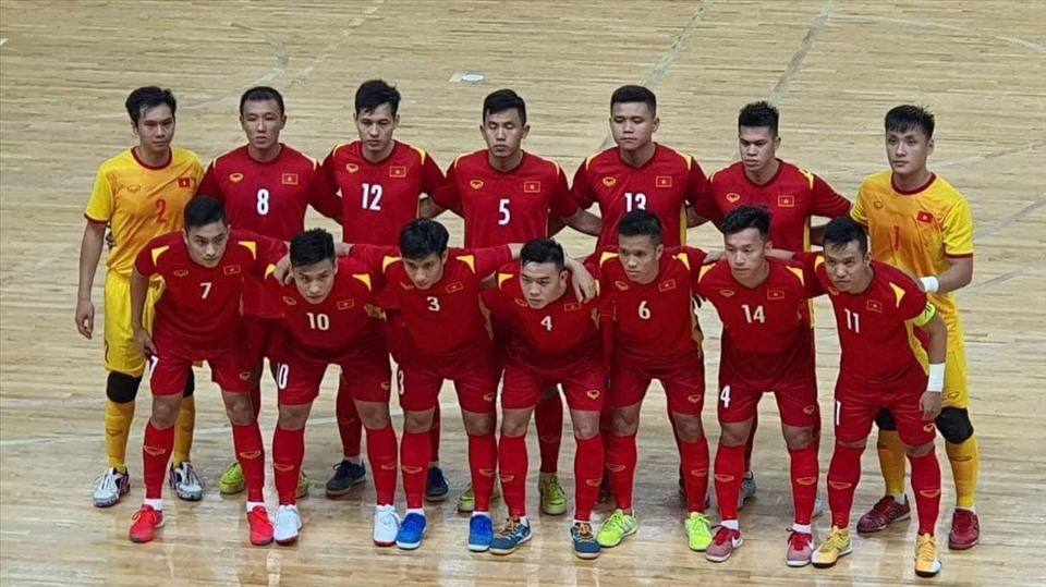 Đội tuyển Futsal Việt Nam được xếp ở nhóm hạt giống thứ 4. Ảnh: T.L