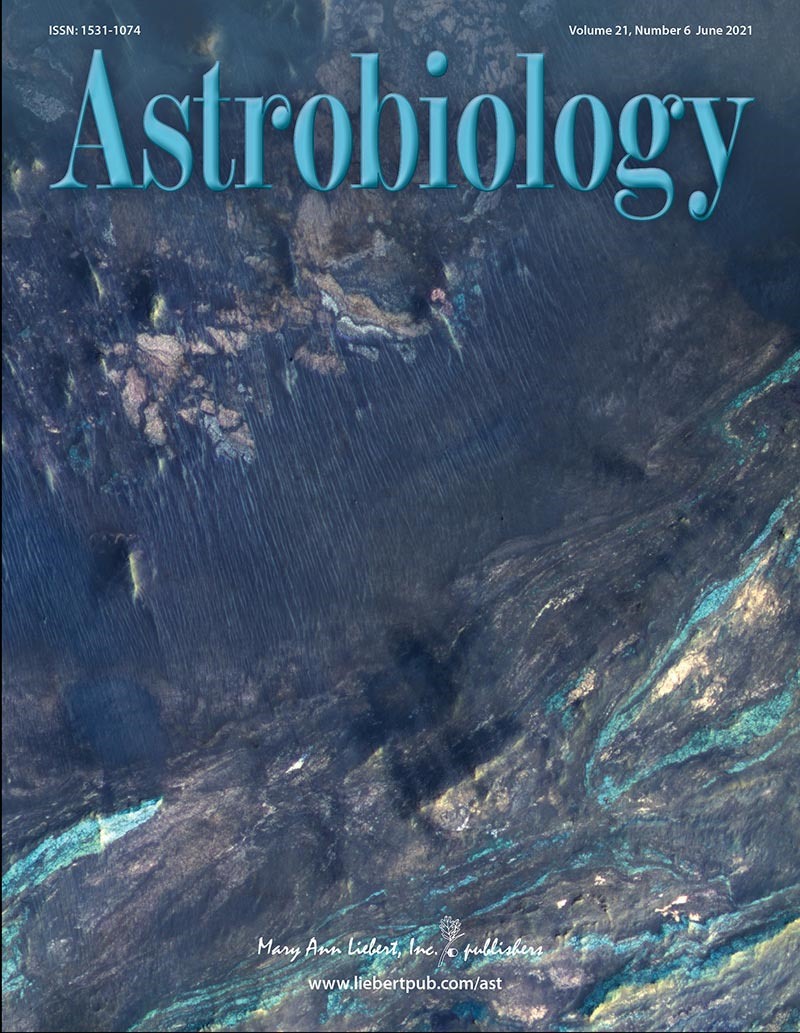 Nghiên cứu mới cho thấy lớp dưới bề mặt của sao Hỏa có khả năng sinh sống được đăng trên trang bìa của tạp chí Astrobiology. Ảnh:  NASA/JPL/Đại học Arizona