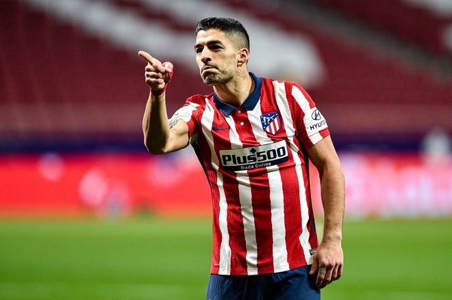 4. Luis Suárez (Tiền đạo - Atlético Madrid): 19 bàn thắng