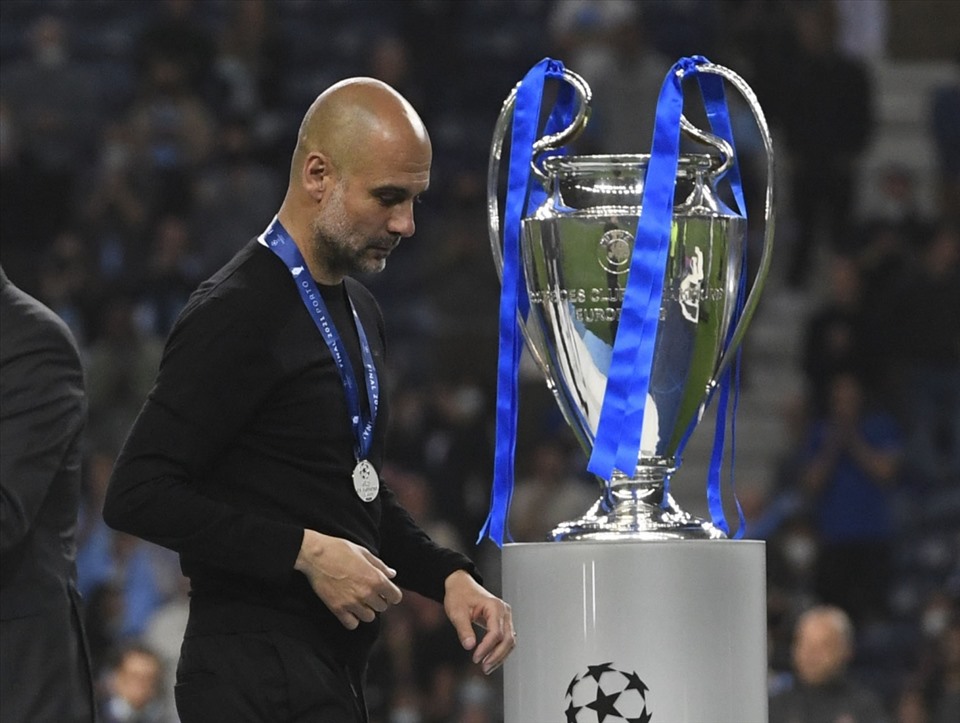 Thêm một lần đau với Pep Guardiola. Ảnh: AFP.