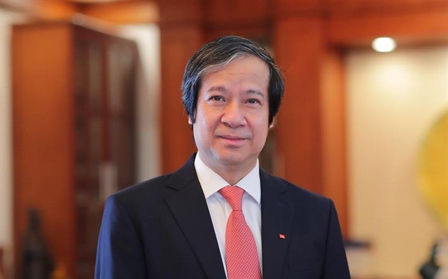 Bộ trưởng Bộ Giáo dục và Đào tạo Nguyễn Kim Sơn làm Chủ tịch Hội đồng Giáo sư nhà nước nhiệm kỳ 2018-2023. Ảnh VGP