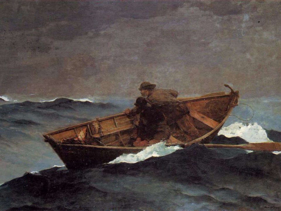 Bức tranh Winslow Homer được Bill Gates mua. Ảnh: Wiki
