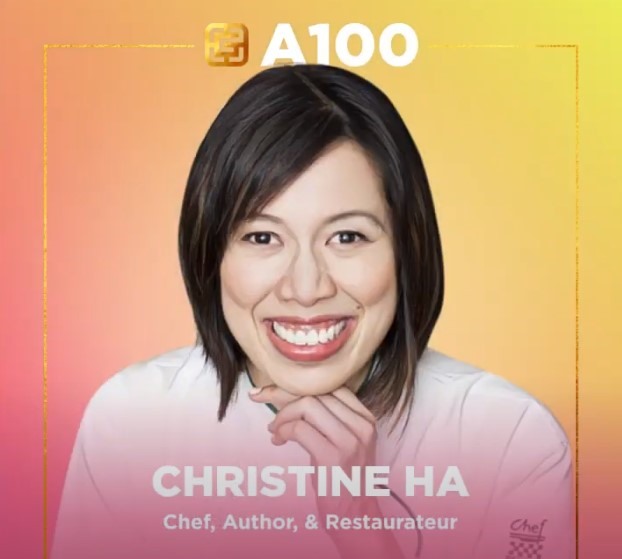 Christine Ha là người truyền cảm hứng cho nhiều người khiếm thị sau khi giành quán quân “Vua đầu bếp Mỹ” mùa thứ 3. Ảnh: Xinhua