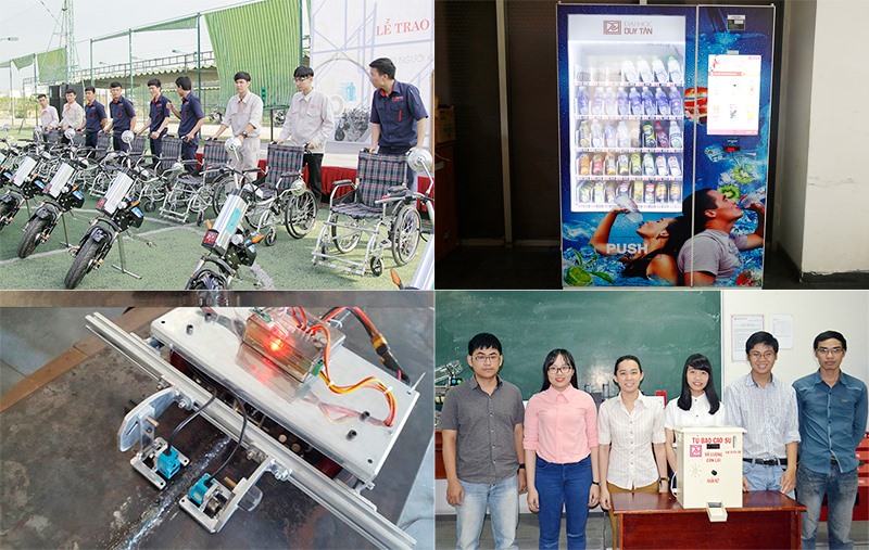 Các sản phẩm của sinh viên Đại học Duy Tân đã được đưa vào sử dụng trong đời sống