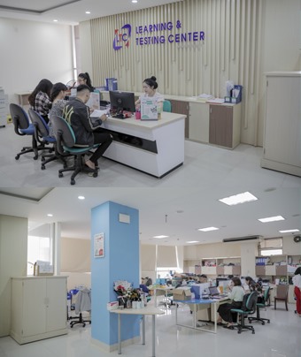 Trung tâm LTC mở cửa thường xuyên để hỗ trợ sinh viên và những người muốn nâng cao trình độ ngoại ngữ