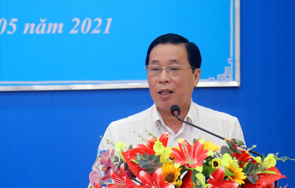 Ông Trần Thanh Việt, Chủ tịch LĐLĐ tỉnh Kiên Giang. Ảnh: LT