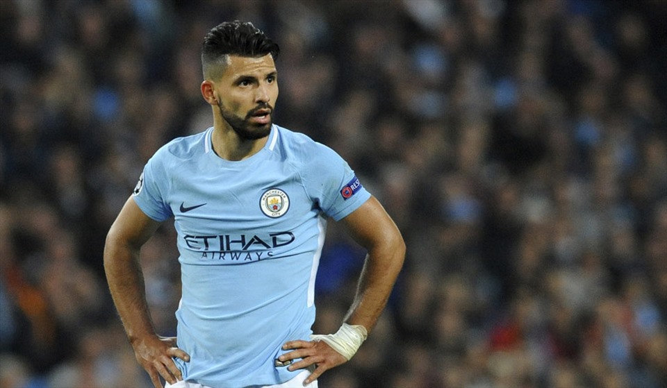 Kun Aguero (Man City). Ảnh: AFP.
