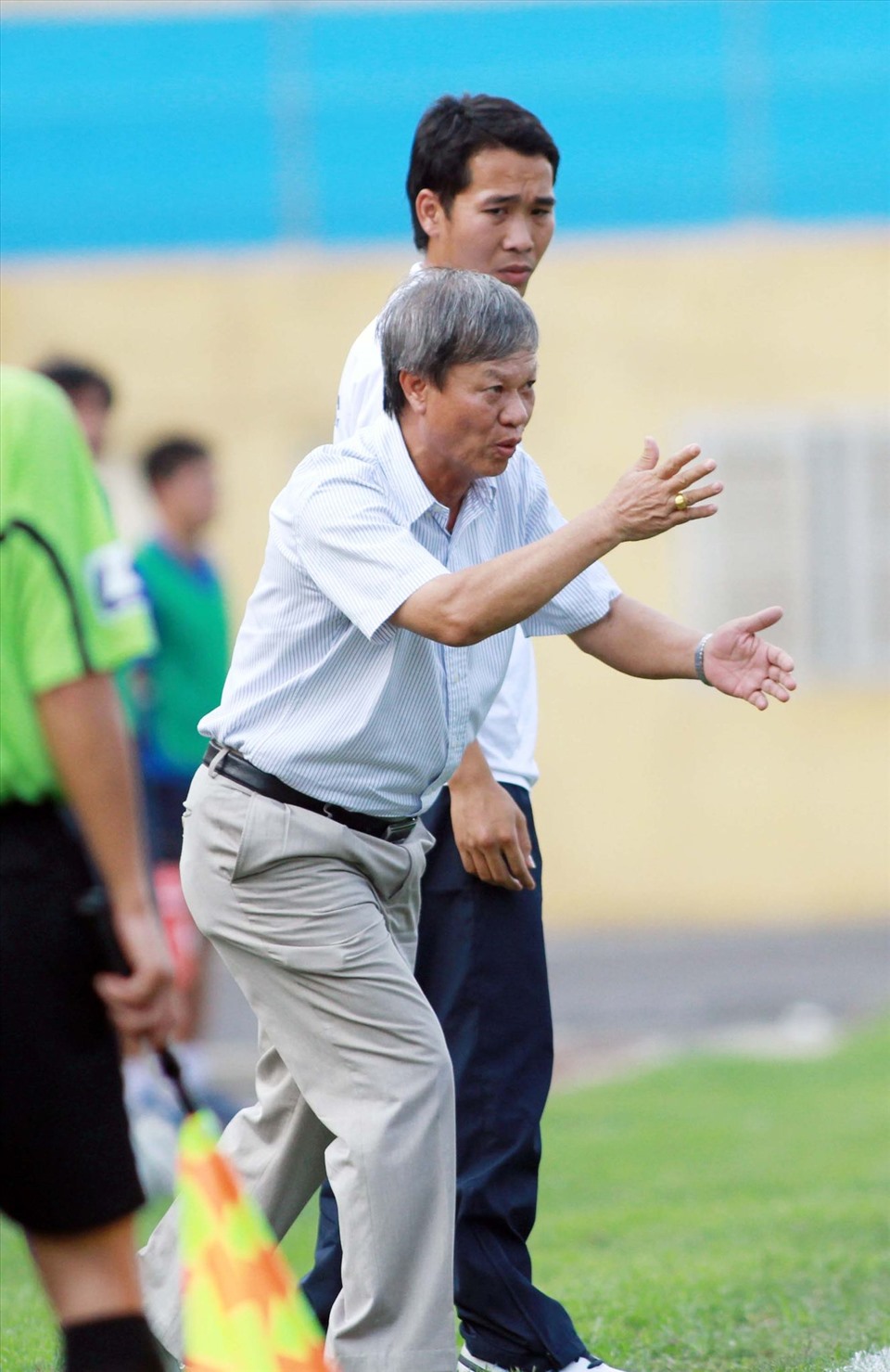 Huấn luyện viên Lê Thuỵ Hải đã trải qua nhiều đội bóng ở V.League. Ảnh: H.A