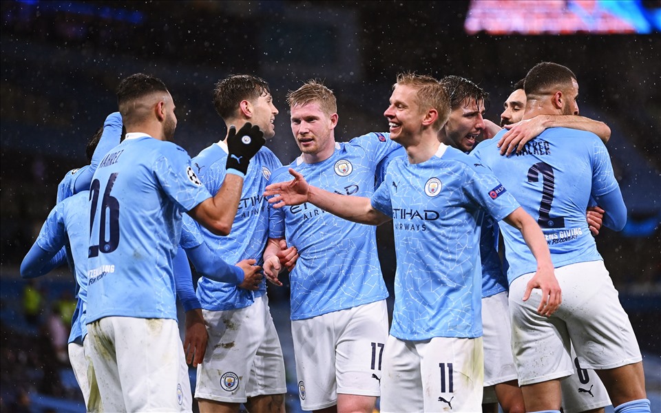 Man City đã bỏ túi Premier League. Ảnh: AFP.