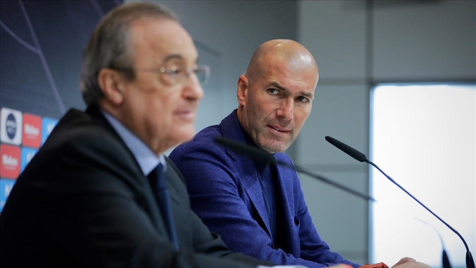 Là một người theo hình mẫu cổ điển, Zidane rất cần thấy niềm tin từ Ban lãnh đạo thay vì những thông tin được tuồn ra ngoài cho báo giới về chuyện nội bộ. Ảnh: AFP