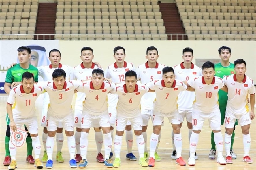 Việt Nam đối đầu Brazil ngay từ vòng bảng Futsal World Cup. Ảnh: Khorfakkan