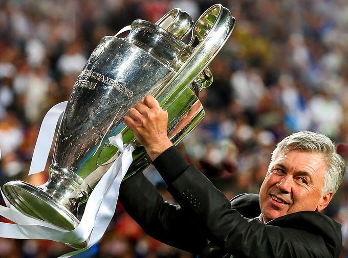 Huấn luyện viên Carlo Ancelotti từng có nhiệm kỳ đầu rất thành công khi dẫn dắt Real Madrid. Ảnh: Real Madrid.CF