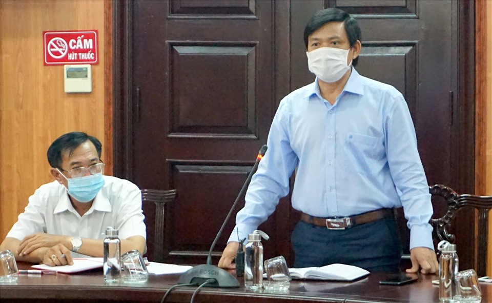 Chủ tịch UBND huyện Hòa Bình, tỉnh Bạc Liêu Nguyễn Văn Chung cũng tỏ ra bất ngờ trước tình trạng trộm cắp xảy ra tại các dự án Điện gió. Ảnh: Nhật Hồ
