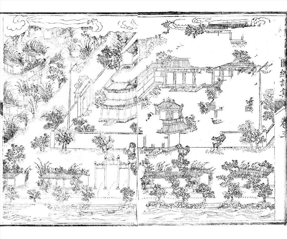 Linh quánh khánh vận (cảnh Linh Hựu quán).