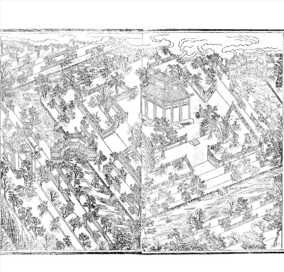 Thư uyển xuân quang (cảnh vườn Thư Quang)