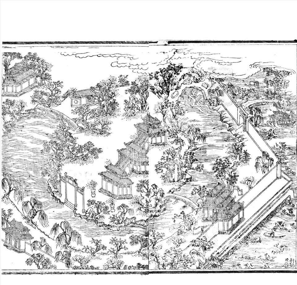 Trường Ninh thùy điếu (cảnh cung Trường Ninh)