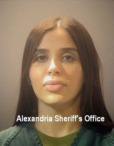 Vợ trùm ma túy El Chapo bị bắt tại Mỹ vào tháng Hai năm nay. Ảnh: AFP
