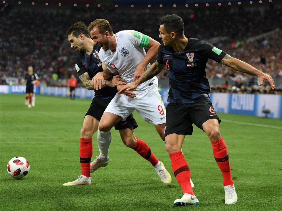 Đội tuyển Anh gặp lại đối thủ đã loại họ ở bán kết World Cup 2018 là Croatia. Ảnh: AFP