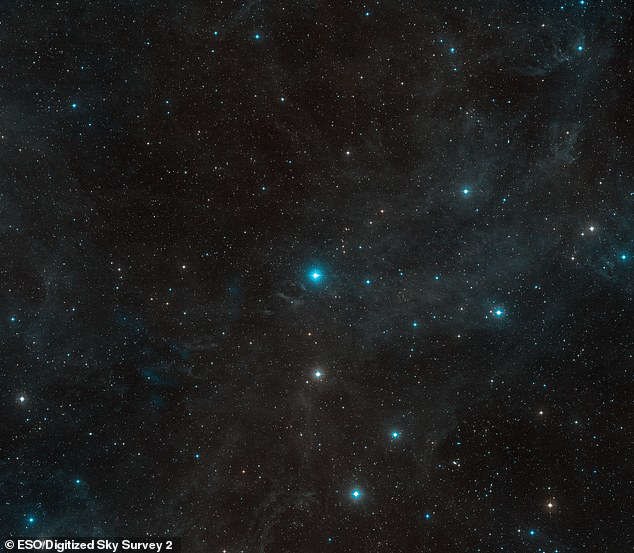 Môi trường xung quanh của ngôi sao HR8799 trong chòm sao Phi Mã. Ảnh: ESO