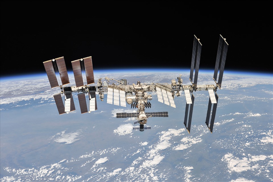 Trạm Vũ trụ Quốc tế ISS. Ảnh: NASA
