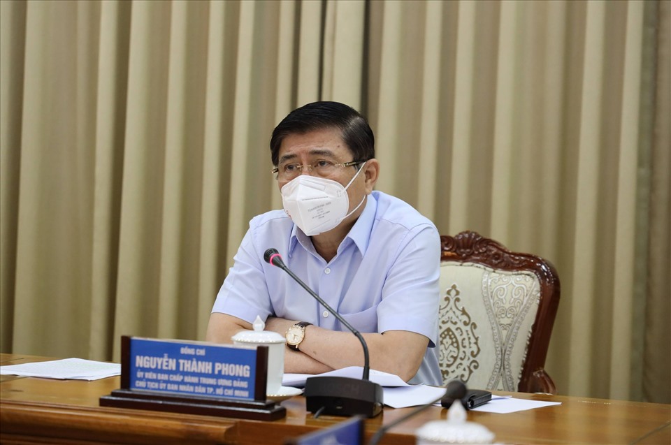 Ông Nguyễn Thành Phong - Chủ tịch UBND TPHCM.