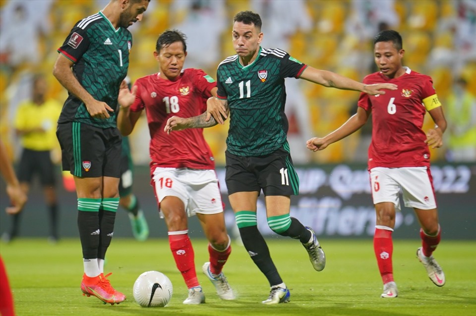UAE đánh bại indonesia tỉ số 5-0. Ảnh: UAEFA