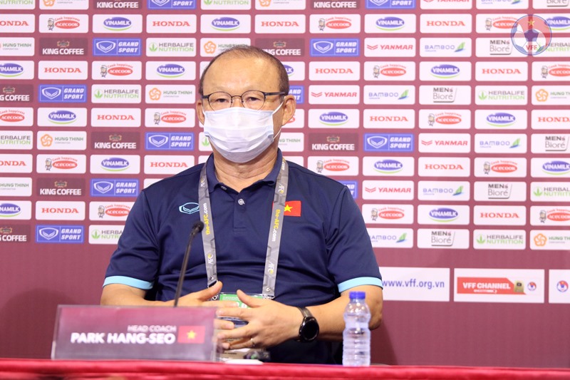 Huấn luyện viên muốn đội tuyển Việt Nam thắng UAE. Ảnh: VFF
