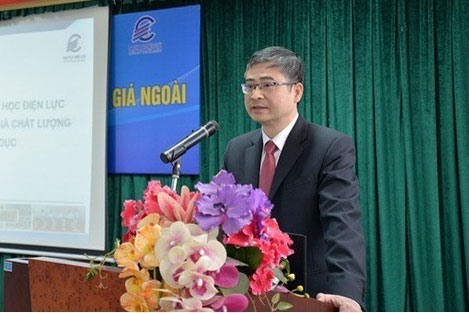 Ông Trương Huy Hoàng - Hiệu trưởng Trường Đại học Điện lực. Ảnh: MOIT