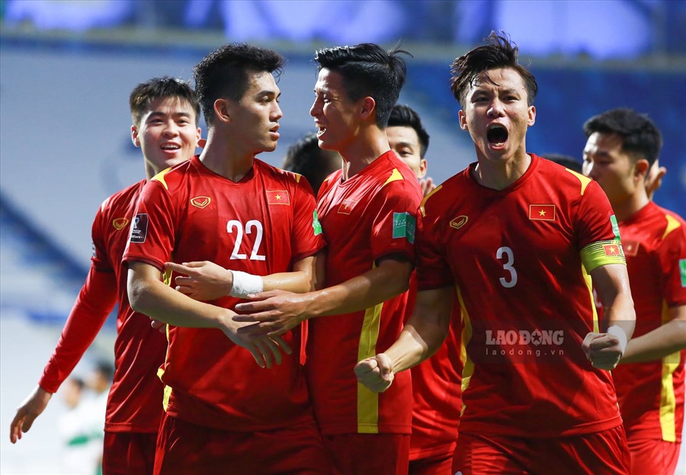 Quế Ngọc Hải có cùng 50 trận ra sân cho tuyển Việt Nam giống Vũ Như Thành, nhưng hơn về số bàn thắng. Ảnh: Trung Thu