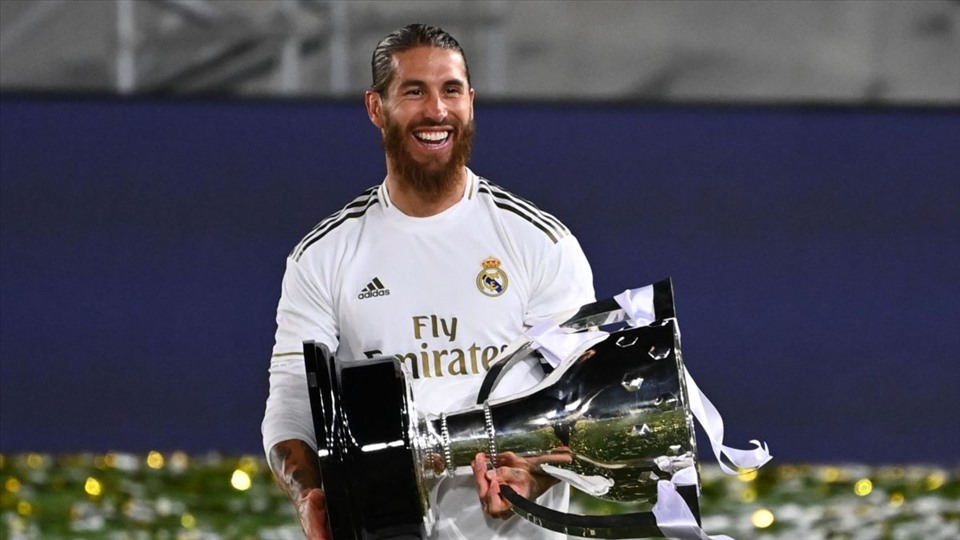 Ramos đã giành được mọi vinh quang cùng Real Madrid. Ảnh: AFP