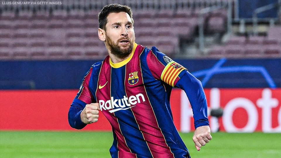 Việc Barca chiêu mộ thành công tiền đạo Sergio Aguero được cho là tác động rất lớn tới việc Messi quyết định ở lại. Ảnh: AFP