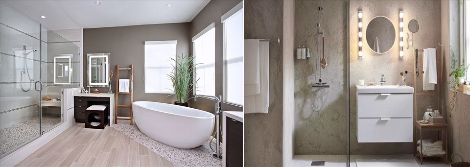 Cách chọn nội thất giúp phòng tắm nhỏ trở nên rộng và đẹp