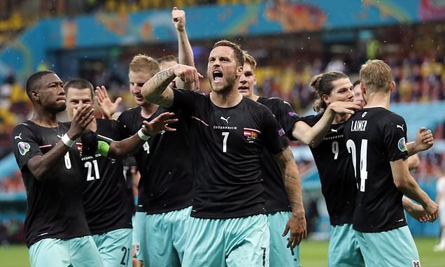 Đội tuyển Áo không quá mạnh nhưng tinh thần đang lên cao. Ảnh: UEFA
