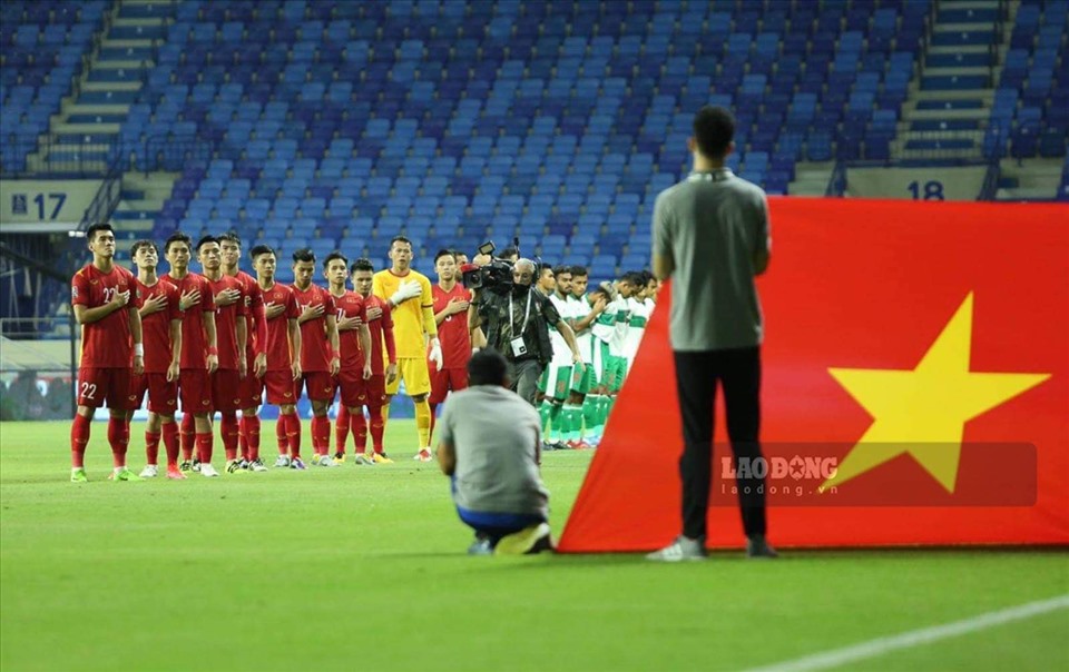 UAE gửi thư chúc mừng thành tích của đội tuyển Việt Nam. Ảnh: Trung Thu