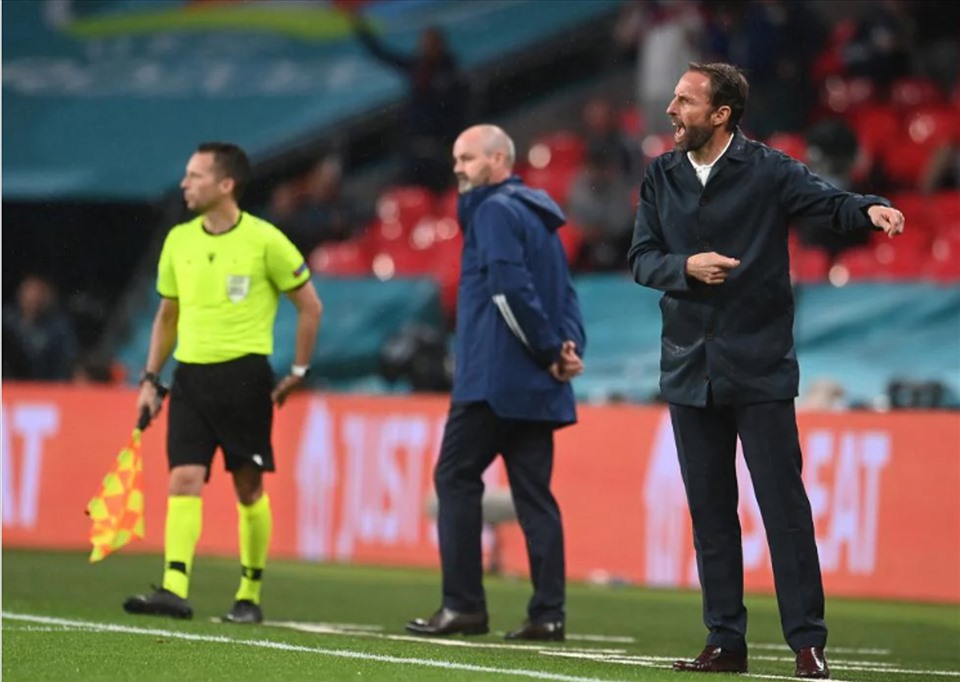Huấn luyện viên Gareth Southgate đã có một số điều chỉnh nhân sự của tuyển Anh. Ảnh: UEFA