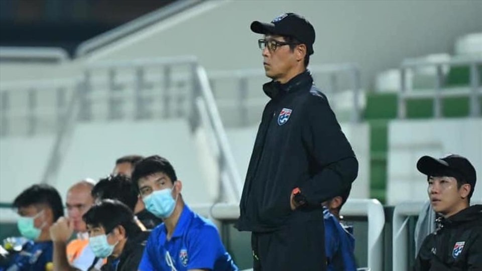 Huấn luyện viên Akira Nishino tin vào sức mạnh của tuyển Thái Lan dù đội thiếu 3 trụ cột. Ảnh: LĐBĐ Thái Lan.