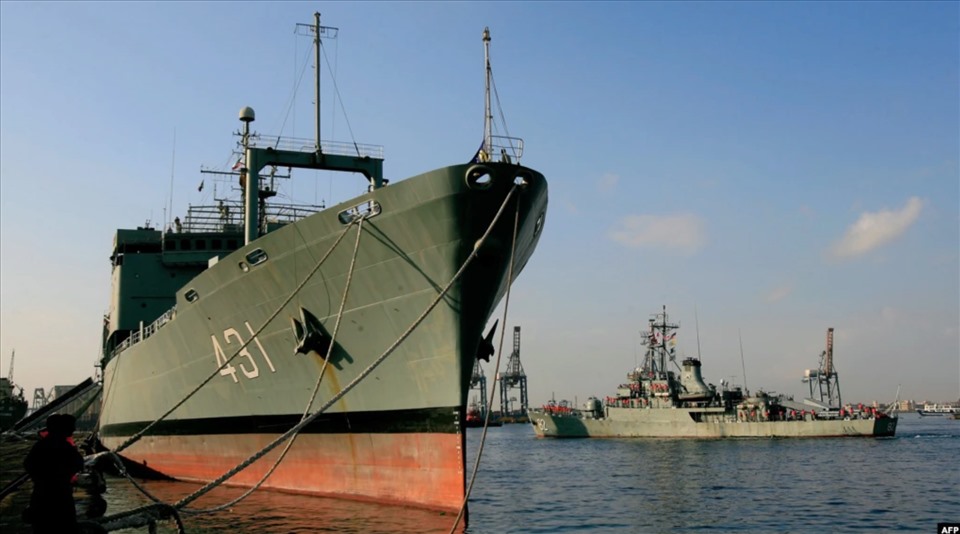 Tàu Kharg của Iran. Ảnh: AFP